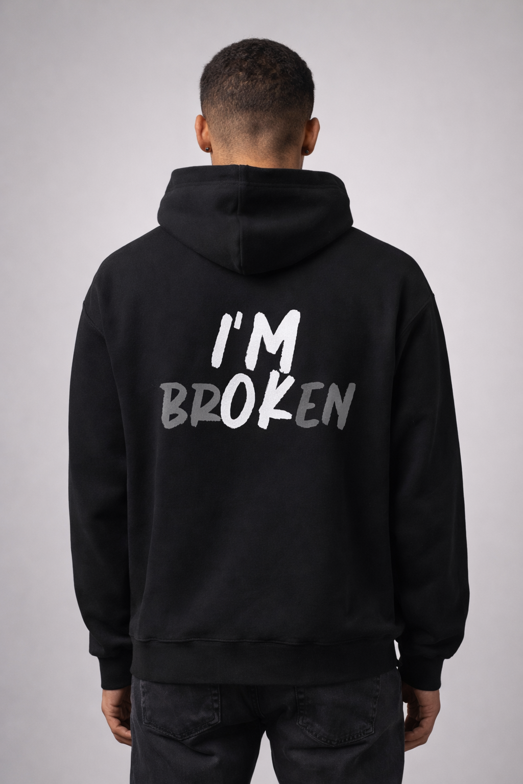I'm Broken Hoodie